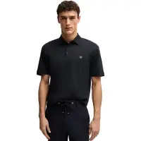 BOSS Shirt 'C-Parris 01' grijs / zwart / wit