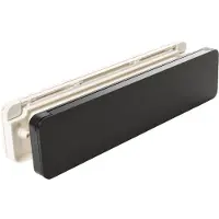 Homebox - Brievenbus - Buitenklep Zwart (RAL9005) - Binnenklep Crèmewit (RAL9001) Buitenk Zwart, Binnen Crèmewit - Brievenbusborstels