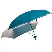 Muitomas Paraplu Compact - Lichtgwicht – Telescopische steel - Antisliphandgreep - Koord en hoes - Blauw