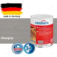 Remmers HK-Lazuur 3in1 Zilvergrijs 0,75L – Premium Houtbeschermingsbeits voor Buiten – Oplosmiddelhoudend – UV- & Vochtwerend – Impregneer, Grondlaag & Beits in Eén