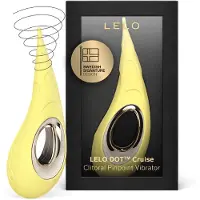 LELO DOT Cruise – Clitorale Vibrator – Elliptische Beweging – Cruise Control – Lemon Sorbet