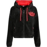 Five Finger Death Punch Vest met capuchon - EMP Signature Collection - S tot XXL - voor Vrouwen - zwart-rood - Maat L