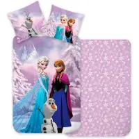 Disney Bed Linen - Junior Size 100x140 cm - Frozen