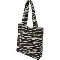 Lala Berlin Shopper 'Tote Carmela' ecru / zwart