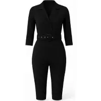 WOMAN VISION Jumpsuit zwart