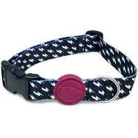 Morsø halsband hond gerecycled power flow zwart 37-58x2,5 cm