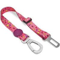 Morsø honden autogordel gerecycled pink think roze 40-65x2,5 cm tot 80 kg