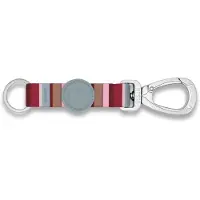 Morsö key cord sleutelhanger gerecycled skyline rood / roze M