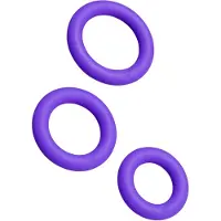 ROMP Remix Trio - penisringen set - 3 stuks - paars