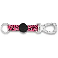 Morsö key cord sleutelhanger gerecycled bubble leo roze M