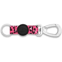Morsø key cord sleutelhanger gerecycled bubble leo roze L