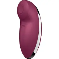 Satisfyer Tap & Climax 2 - 2-in-1 clitorisstimulator en vibrator - rood