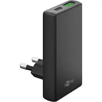 Goobay 45W Platte USB-C Oplader - GaN Power Delivery en Quick Charge