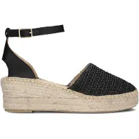 Ayana Dames Espadrilles Yu644 - Zwart - Maat 38