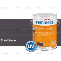Remmers Long Life Houtbeits UV – staalblauw – 2,5 Liter – Duurzame houtbescherming met maximale UV-bescherming