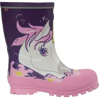 Viking - Kid's Jolly Print - Rubberlaarzen 24, roze