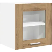 vidaXL Hangkast Artisan Eiken 40 x 31 x 40 cm Bewerkt hout
