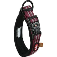 Zolux bvk halsband voor hond rood S 25-35 cm x 3,5 cm