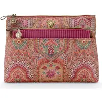 Pip studio Toilettas Set Caryn Cosmetic Bag Combi Jabali Red