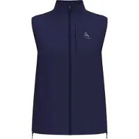 Odlo Zeroweight Dames Jas Mouwloos Donkerblauw
