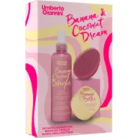 Umberto Giannini Banana & Coconut Dream Giftset Haarverzorgingsset 1 st