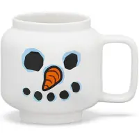 LEGO 41460823, koffiemok SNOWMAN, 530 ml, wit, in doos