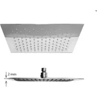 Best design Regendouche square-thin 20x20 cm dikte 2 mm