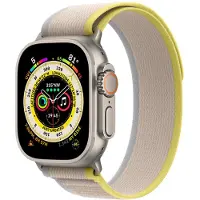 Apple Watch Ultra 49mm Trail Horlogeband Geel/Beige M/L
