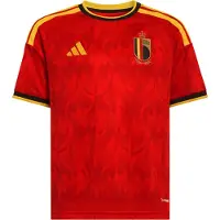 Adidas Functioneel shirt 'Belgium 26 Home Kids' geel / rood / zwart