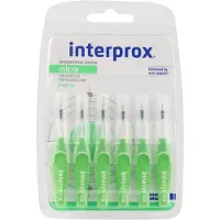 Interprox Ragers Micro Groen PHD 1.1 mm - 6 stuks