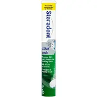 Steradent Active Fresh kunstgebit reiniger - 30 tabletten