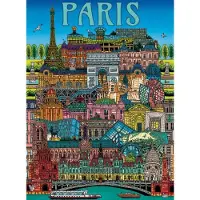 Gibsons Paris Cityscape Puzzel 500 stukjes