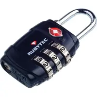 Rubytec Tsa 3 Dial Luggage Lock Slot