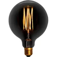 GN Lamp LED 4W Ø125 Mega Edison Smoke dimbaar E27 - , dimbare