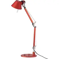 Artemide Tolomeo Micro Tafellamp Geanodiseerd Rood - Tafellampen Staal Red - A011810