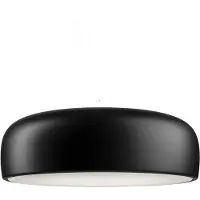 Flos Design plafondlamp SMITHFIELD C, dimbaar, zwart, Woon-/ Eetkamer, Aluminium, Design, plafondlamp design