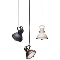 Nemo Lighting Hanglampe , Wit, Keuken, Aluminium, Industrieel