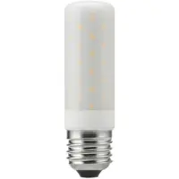 E3light Lamp LED 9W T28 CRI90 Opal Dimbar E27 - , dimbare, Wit, Kunststof