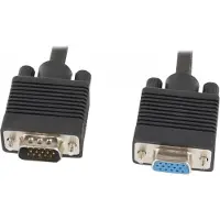 Lanberg VGA-kabel Lanberg CA-VGAC-10CC-0030-B+ 3 m Zwart