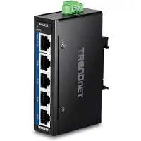 Trendnet TI-GLC50 5-poorts Gigabit industriële DIN-rail Mini