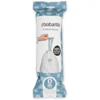 Brabantia 12x Perfectfit Vuilniszakken Code O 30 Liter 20 Zakken