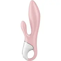 Satisfyer Air Pump Bunny 3 - opblaasbare vibrator - roze