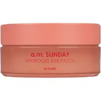Kocostar a.m. Sunday Hydrogel Onder Oog Patches met Noors Collageen, Hydraterend & Voedend, Vermindert Donkere Kringen