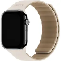 Holdit Siliconen bandje magneet voor de Apple Watch | 38/40/41/42 mm - Light Beige / Beige