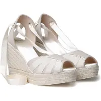 Toni pons Delilah Esparto Sleehak Sandalen