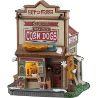 Lemax Doggie On A Stick Corn Dogs Harvest Crossing Collection 2025