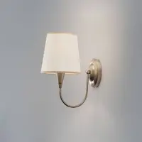 Opviq Wandlamp Pardo, dimbaar, messing / goud, Woon-/ Eetkamer, metaal, wandlamp
