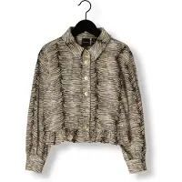 NIK&NIK Meisjes Jassen Lean Jacket - Creme - Maat 128