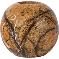 Sagaform Sten kandelaar Ø6 cm Bruine bosmarmer
