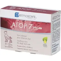 Dermoscent Atop 7 Spoton Hond & Kat 4x0,6 ml Unidosis-pipetten